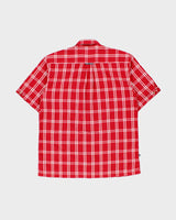 Vintage Y2K 00s Exco Jeans Plaid Embroidered Short Sleeve Shirt - L
