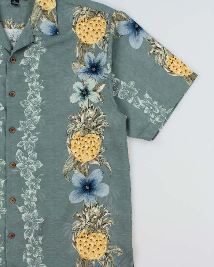 Vintage Tommy Bahama Hawaiian Silk Shirt - L