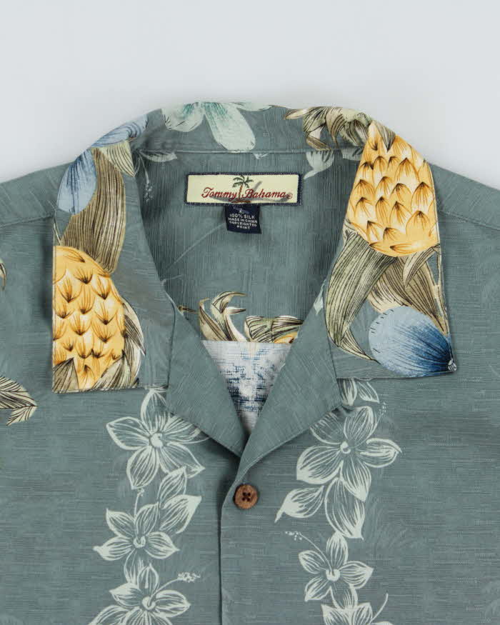 Vintage Tommy Bahama Hawaiian Silk Shirt - L