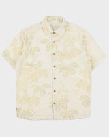 Vintage Tommy Bahama Hawaiian Silk Shirt - M