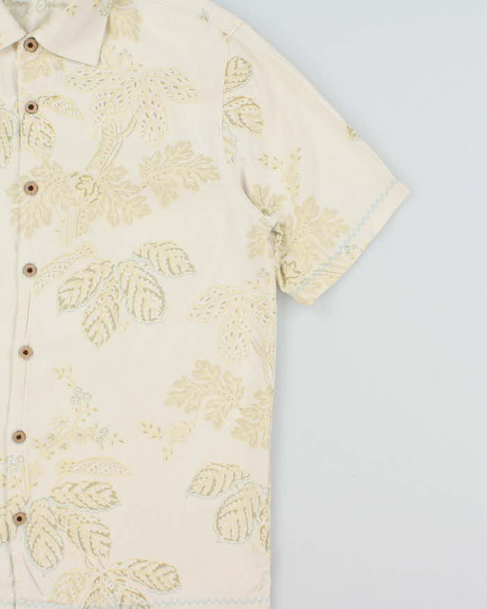 Vintage Tommy Bahama Hawaiian Silk Shirt - M