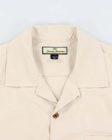 Vintage 1990s Tommy Bahama Heavyweight Silk Harley Davidson Embroidered Hawaiian Shirt - L