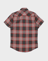 Vintage Filson Plaid Pearl Snap Button Short Sleeve Western Trim Fit Shirt - XS
