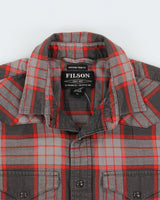 Vintage Filson Plaid Pearl Snap Button Short Sleeve Western Trim Fit Shirt - XS