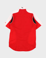 Puma Scuderia Ferrari F1 Racing Patch Embroidered Short Sleeve Pit Crew Shirt - S