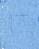 Vintage J. Crew Pure Linen Relaxed Fit Short Sleeve Shirt - XL