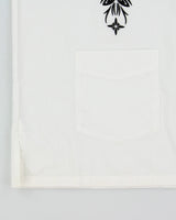 Vintage Y2K 00s Eddy Felt Floral Cuban Collar Patch Pocket Short Sleeve Bowling Shirt - XXL