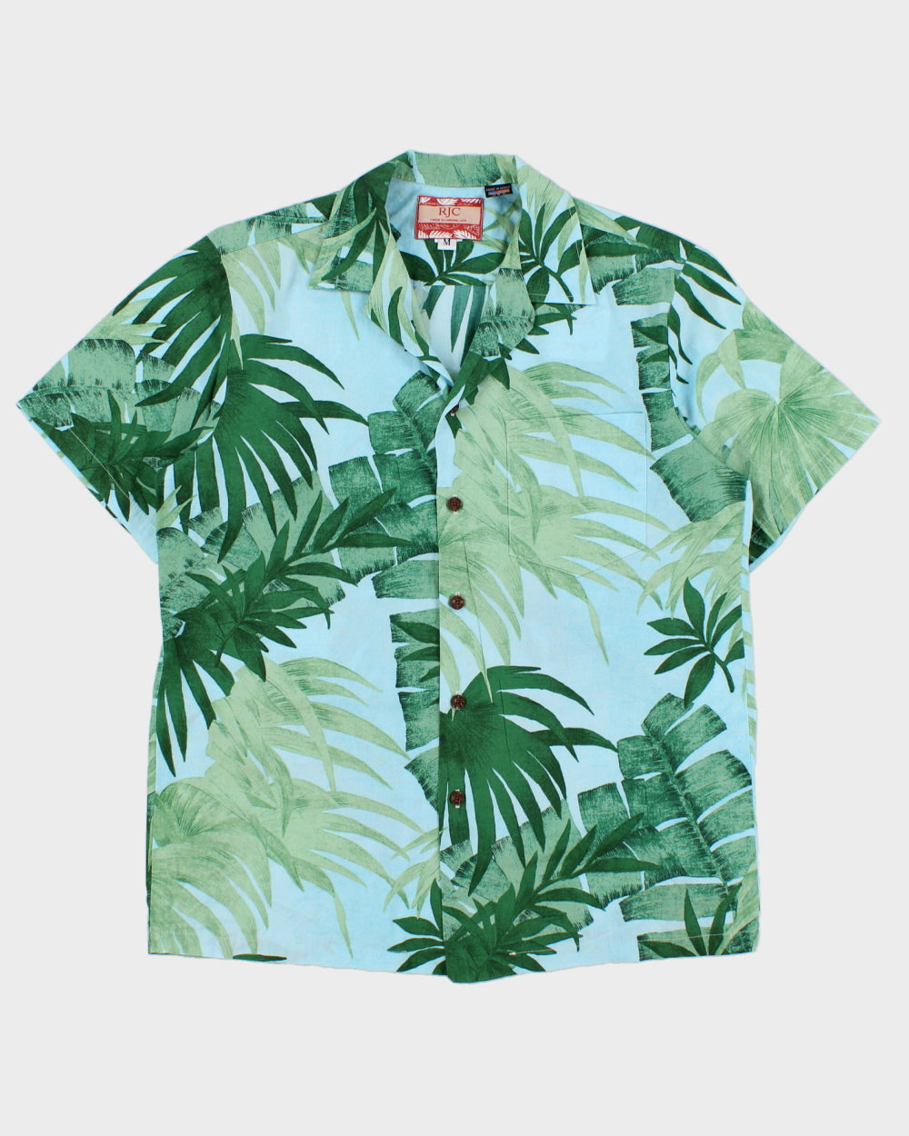 Vintage 1990s RJC Made In USA Hawaiian Shirt - M