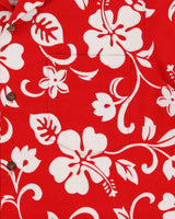 Vintage 1980s RJC Hibiscus Print Made In USA Hawaiian Shirt - L