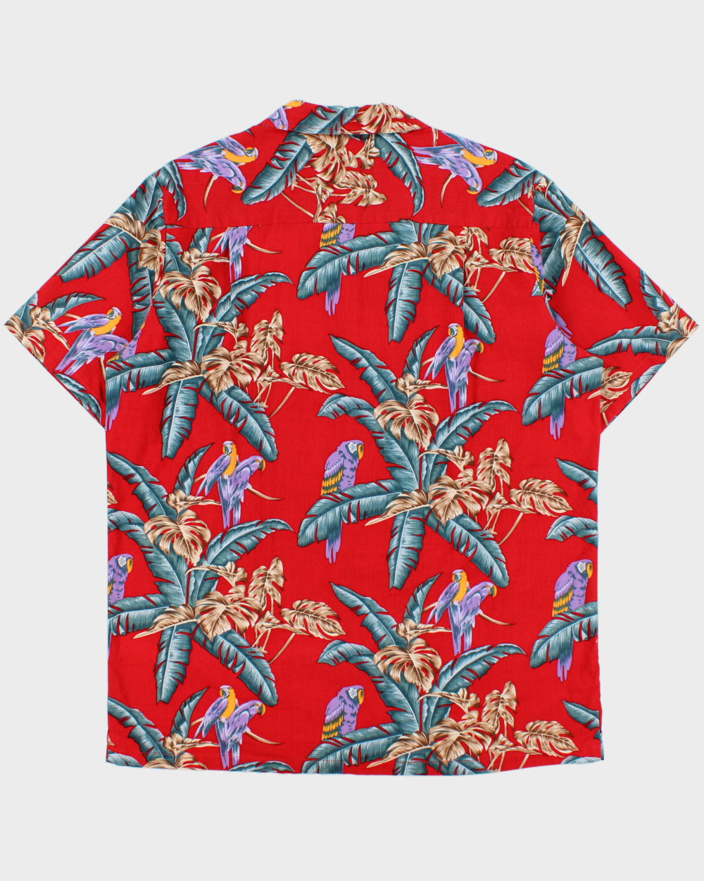 Vintage 1990s Paradise Found Made In USA Hawaiian Shirt - XL