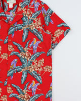 Vintage 1990s Paradise Found Made In USA Hawaiian Shirt - XL
