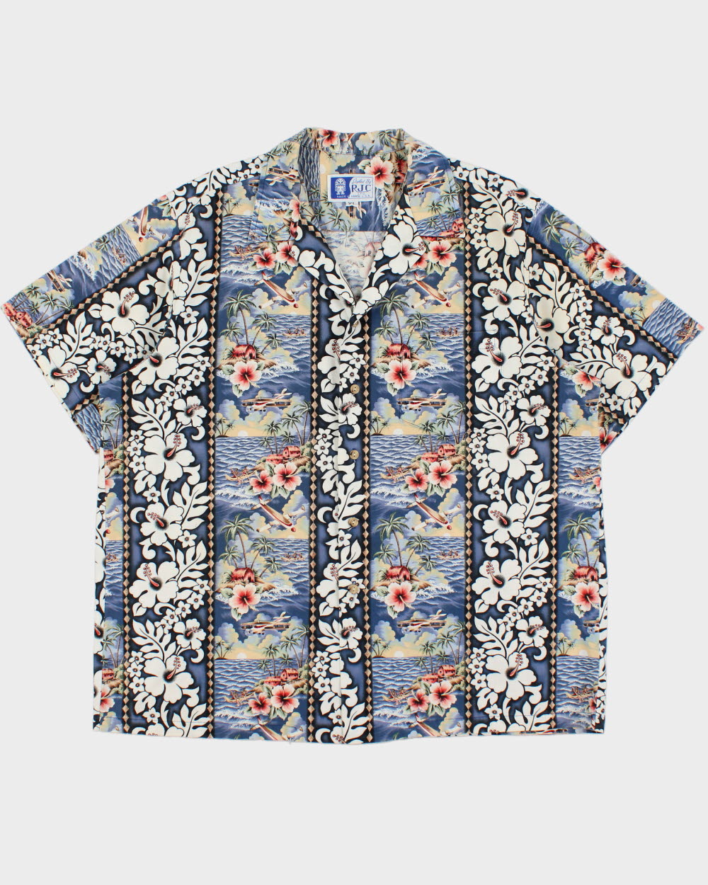 Vintage 1990s RJC Made In USA Hawaiian Shirt - XL
