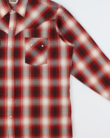 Vintage 1990s Ely Cattleman Checked Western Shirt - L
