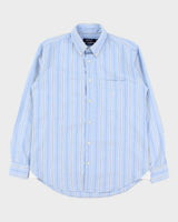 Vintage Nautica Heavyweight Striped Long Sleeve Shirt - L