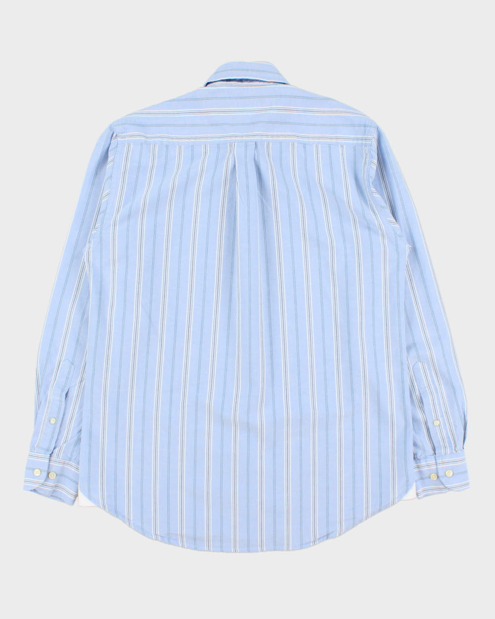 Vintage Nautica Heavyweight Striped Long Sleeve Shirt - L