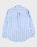 Vintage Nautica Heavyweight Striped Long Sleeve Shirt - L
