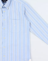 Vintage Nautica Heavyweight Striped Long Sleeve Shirt - L