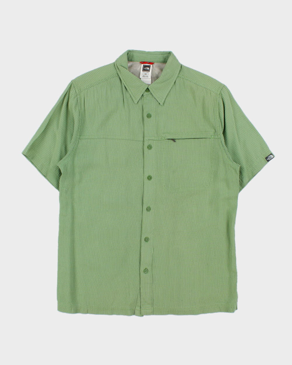 Vintage Y2K 00s The North Face Striped Short Sleeve Technical Shirt - M
