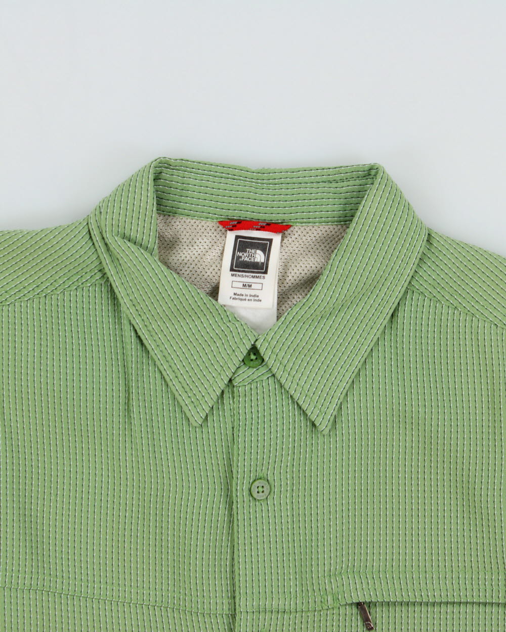 Vintage Y2K 00s The North Face Striped Short Sleeve Technical Shirt - M