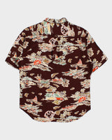 Vintage Reyn Spooner Hawaiian Aloha Short Sleeve Shirt - L