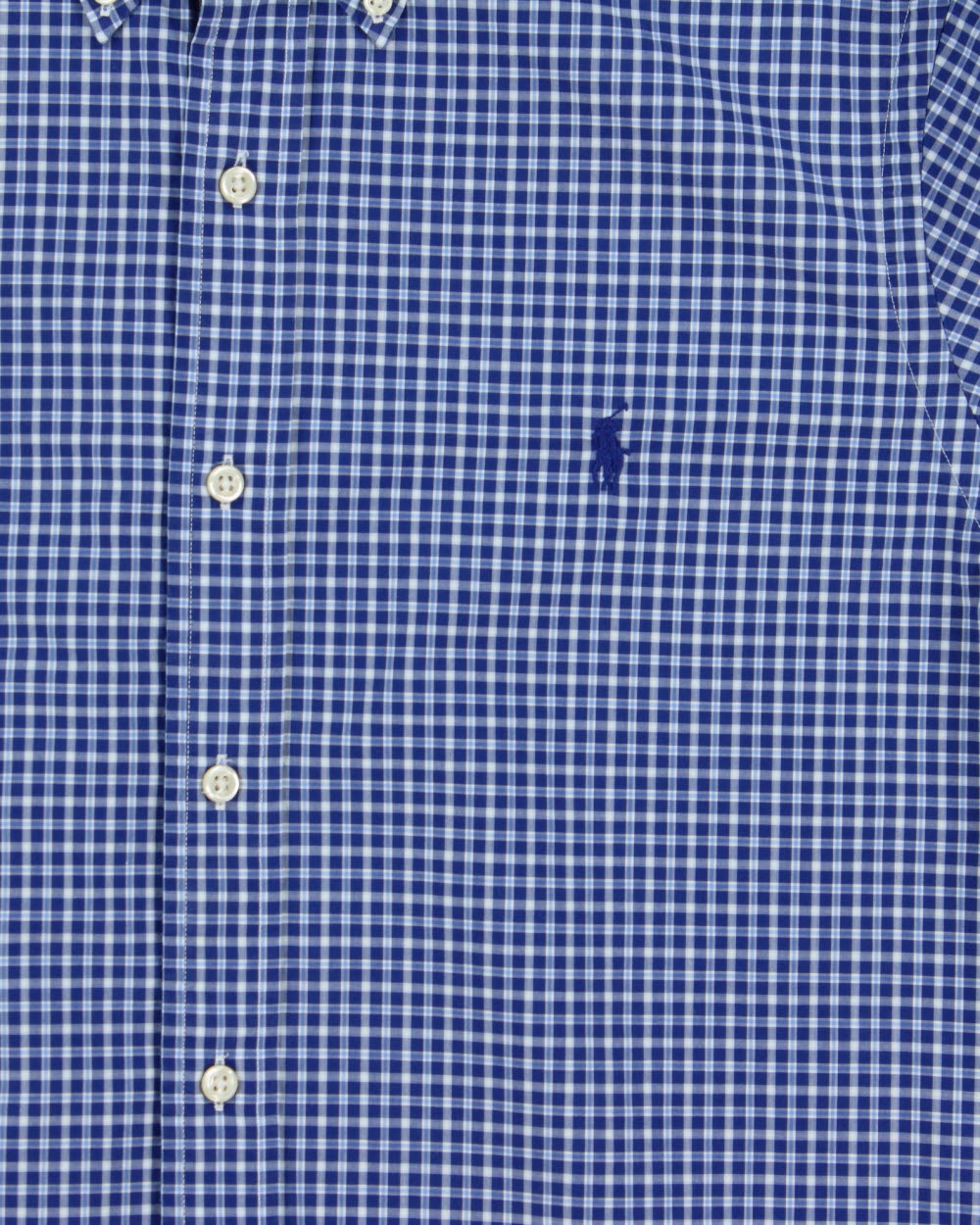 Vintage Ralph Lauren Tartan Plaid Slim Fit Long Sleeve Shirt - L
