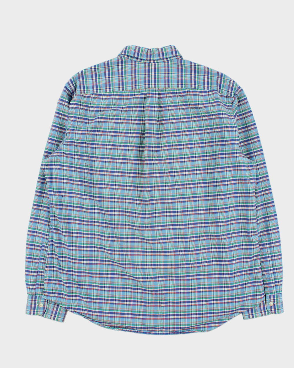 Vintage Ralph Lauren Tartan Plaid Classic Fit Long Sleeve Shirt - XL