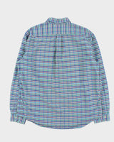 Vintage Ralph Lauren Tartan Plaid Classic Fit Long Sleeve Shirt - XL