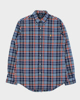 Vintage Y2K 00s Ralph Lauren Tartan Plaid Custom Fit Long Sleeve Shirt - M