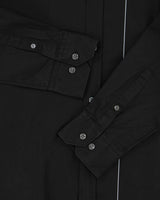 Vintage Y2K 00s Hugo Boss Cross Striped Slim Fit Long Sleeve Shirt - S