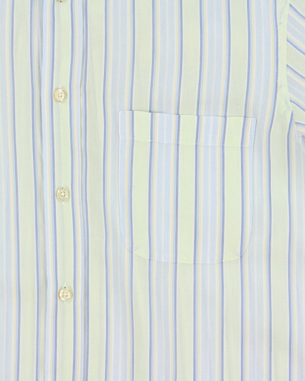 Vintage Y2K 00s Canali Sportswear Striped Long Sleeve Shirt - S