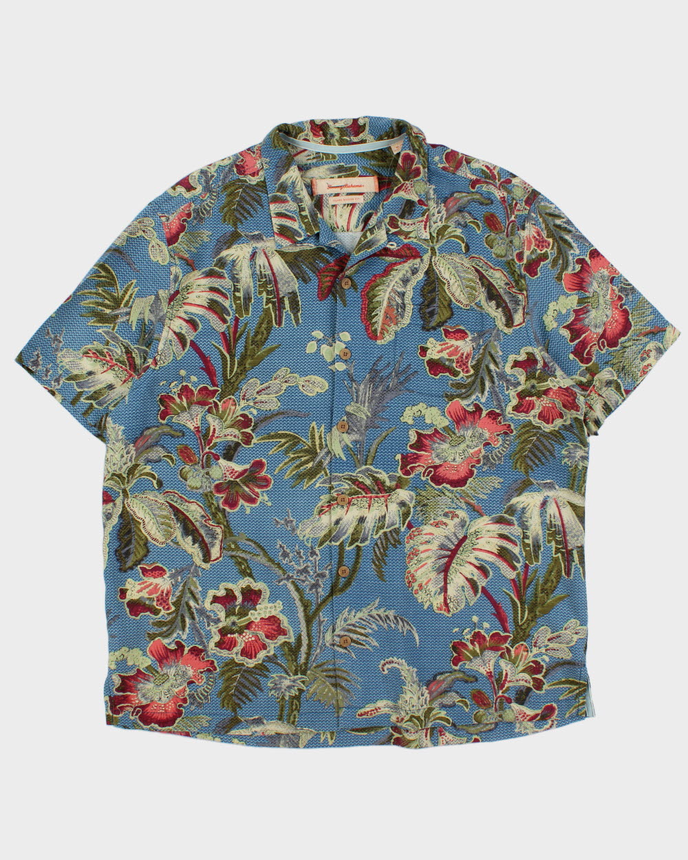 Tommy Bahama Tropical Floral Silk 'Island Modern Fit' Hawaiian Shirt - XL