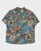 Tommy Bahama Tropical Floral Silk 'Island Modern Fit' Hawaiian Shirt - XL