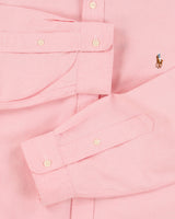 Vintage Polo Ralph Lauren Baby Pink Classic Fit Long Sleeve Oxford Shirt - L