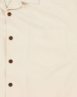 Vintage Y2K 00s Tommy Bahama Cream Silk Embroidered Grid Check Hawaiian Shirt - XL