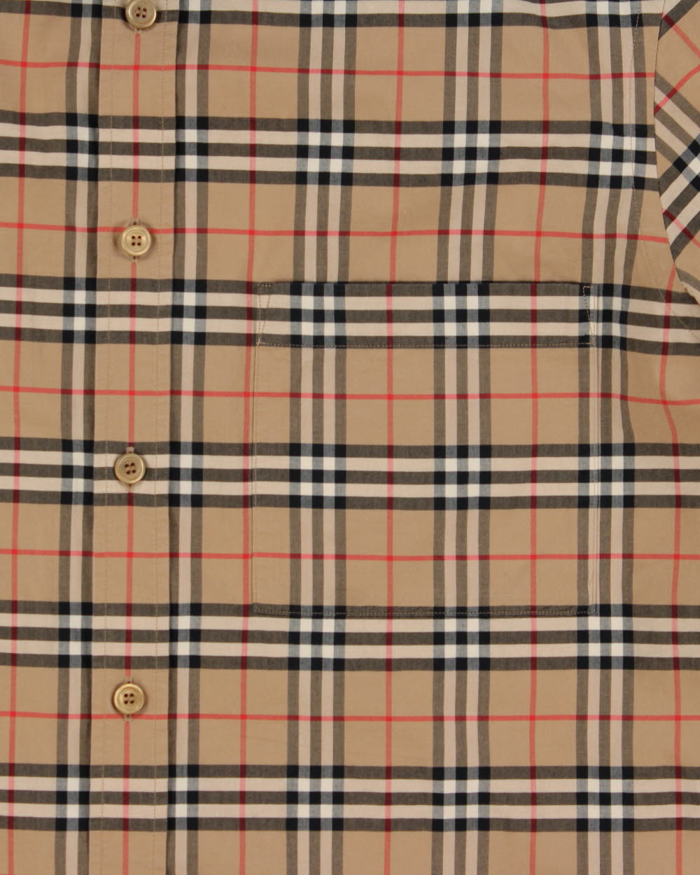 2023 Burberry London Nova Check Classic Fit Long Sleeve Shirt - L