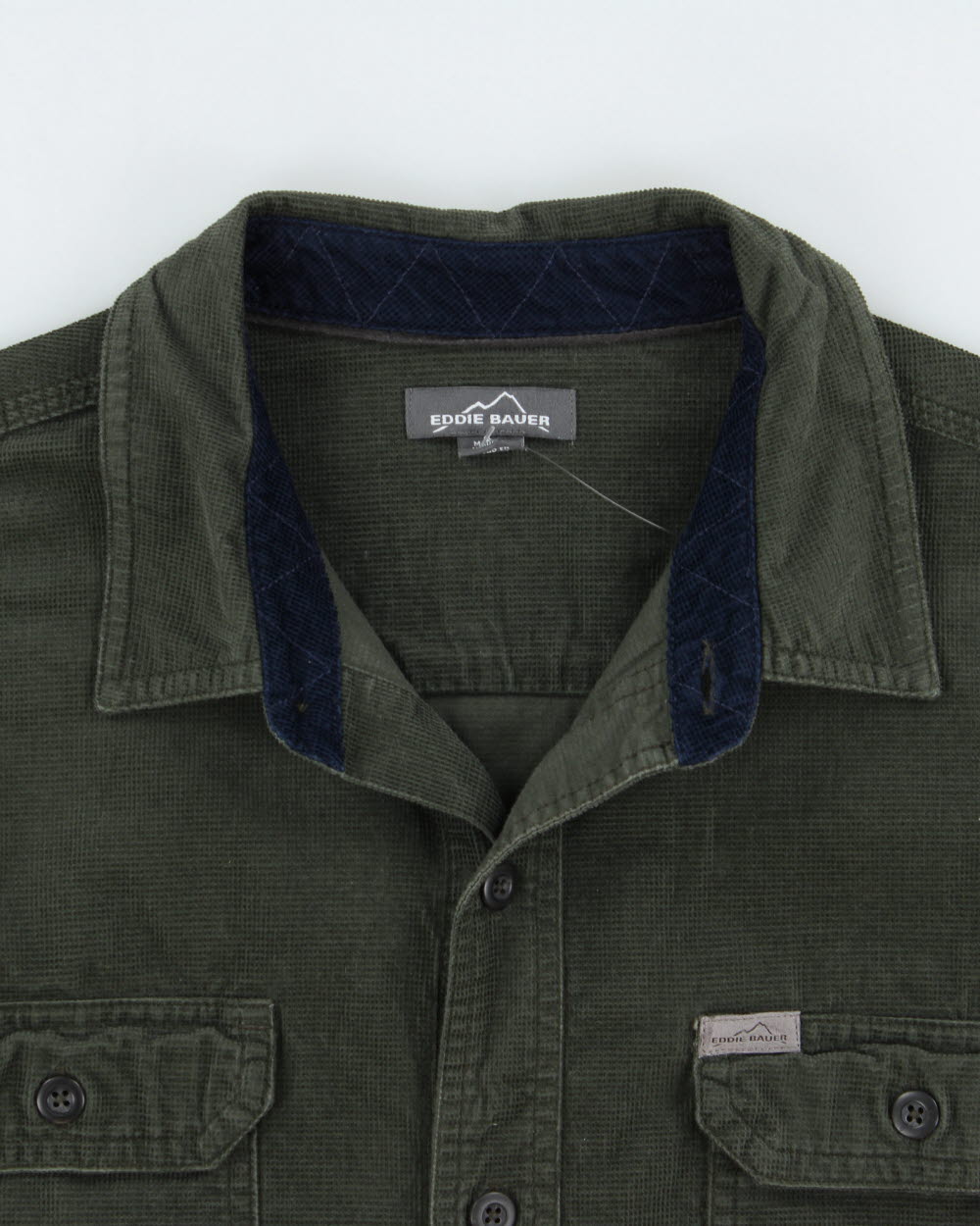Vintage Eddie Bauer Heavyweight Waffle Long Sleeve Shirt - M