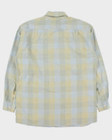 Vintage Ermenegildo Zegna Checked Long Sleeve Shirt - M