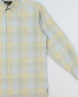 Vintage Ermenegildo Zegna Checked Long Sleeve Shirt - M