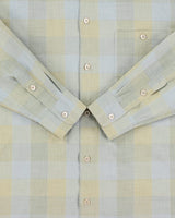 Vintage Ermenegildo Zegna Checked Long Sleeve Shirt - M