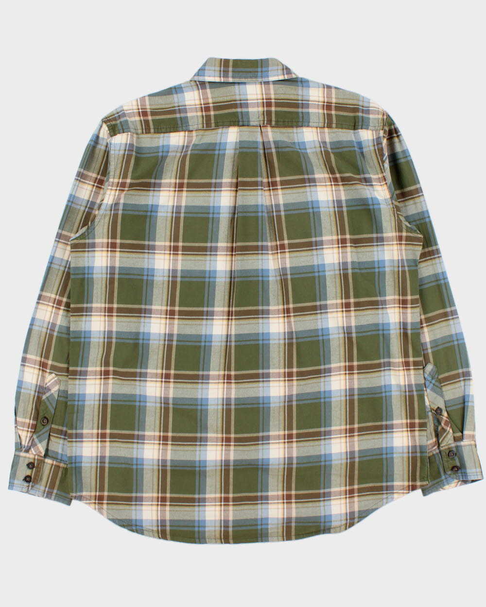 Vintage 2000s Timberland Checked Long Sleeve Shirt - L