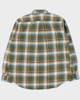 Vintage 2000s Timberland Checked Long Sleeve Shirt - L