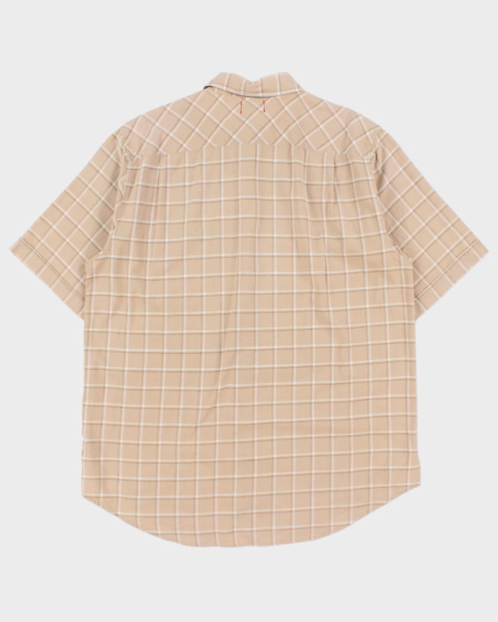 Vintage Y2K 2000s Guess Checked Short Sleeve Shirt - M