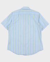 Vintage 2000s Calvin Klein Jeans Striped Short Sleeve Shirt - L