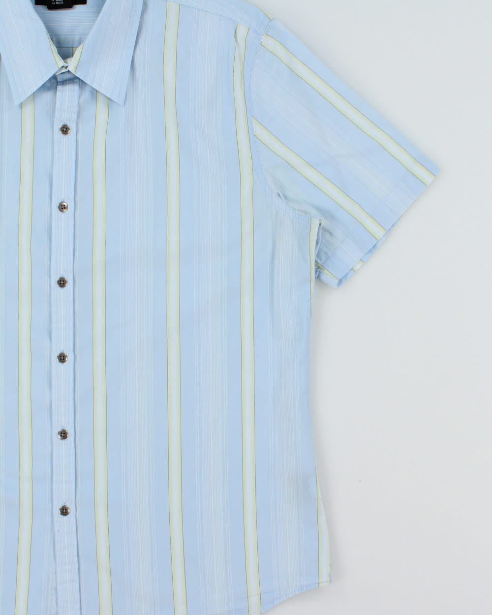 Vintage 2000s Calvin Klein Jeans Striped Short Sleeve Shirt - L