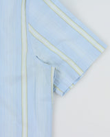 Vintage 2000s Calvin Klein Jeans Striped Short Sleeve Shirt - L