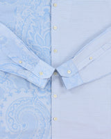 Vintage 2000s Etro Dot &amp; Paisley Pattern Long Sleeve Shirt - L