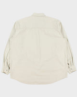 Vintage 1990s Levi's Red Tab Khaki Long Sleeve Denim Pocket Shirt - XL