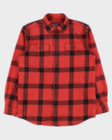 Vintage Carhartt Buffalo Plaid Loose Fit Long Sleeve Flannel Shirt - M