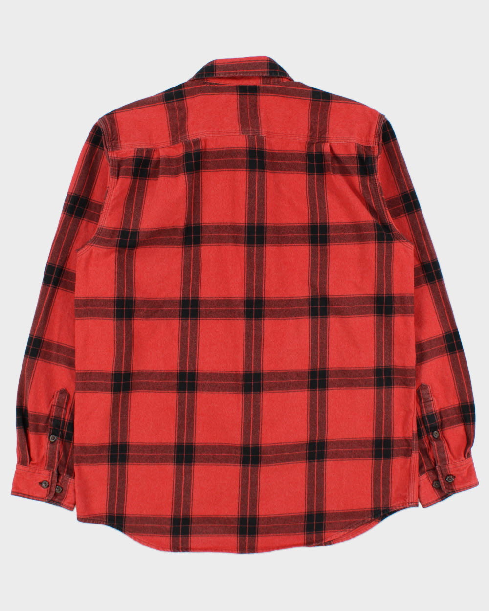 Vintage Carhartt Buffalo Plaid Loose Fit Long Sleeve Flannel Shirt - M