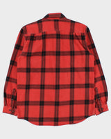 Vintage Carhartt Buffalo Plaid Loose Fit Long Sleeve Flannel Shirt - M